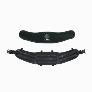 Пояс Tactical Elite Series 1.0 Чорний мультикам з балістичним пакетом М- Militex 1 класу