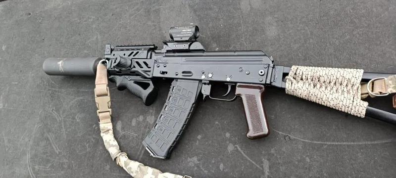 Комплект обвісу для АКС-74 та АКС-74У чорний - Зображення 2
