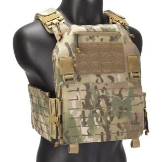 Плитоноска GAF Military Plate Carrier Multicam зі швидким скиданням та боковими карманами