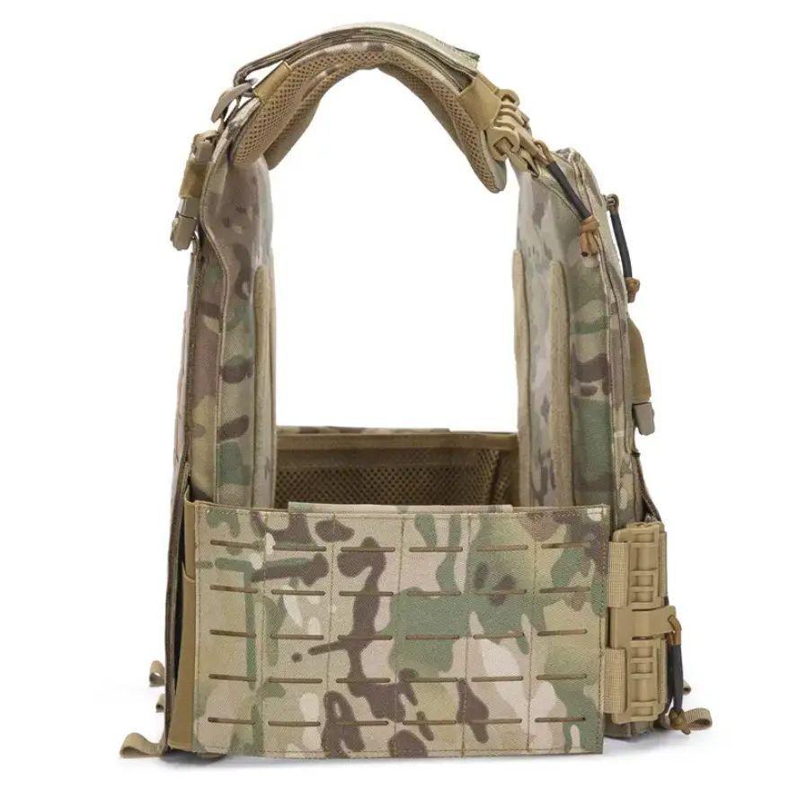 Плитоноска GAF Military Plate Carrier Multicam зі швидким скиданням та боковими карманами - Зображення 5
