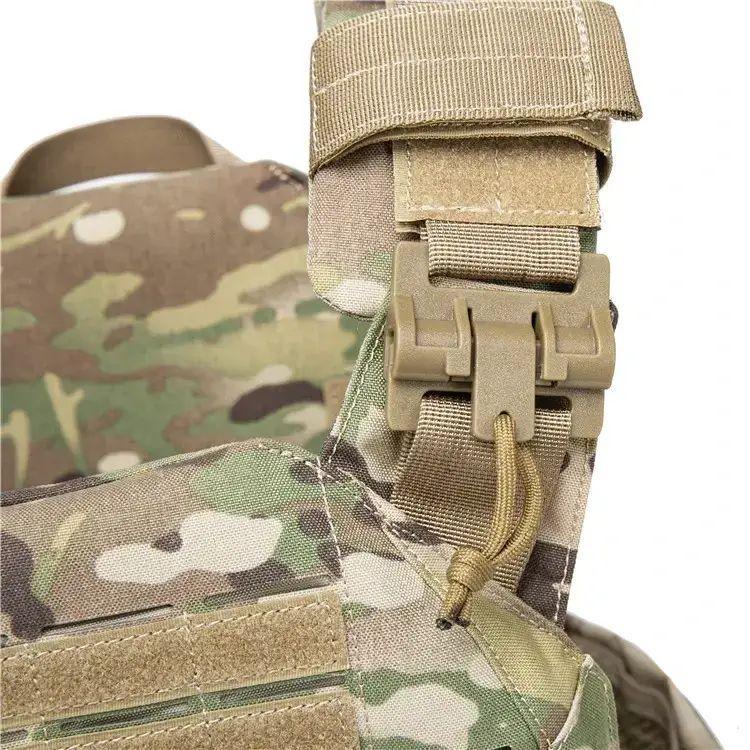 Плитоноска GAF Military Plate Carrier Multicam зі швидким скиданням та боковими карманами - Зображення 10