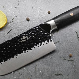 Кухонний ніж - сокира для м'яса Sonmelony 31,8см