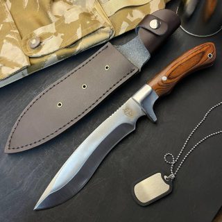 Мисливський ніж з чохлом 32см