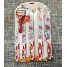 Набір кухонних метал/керам ножів 6шт