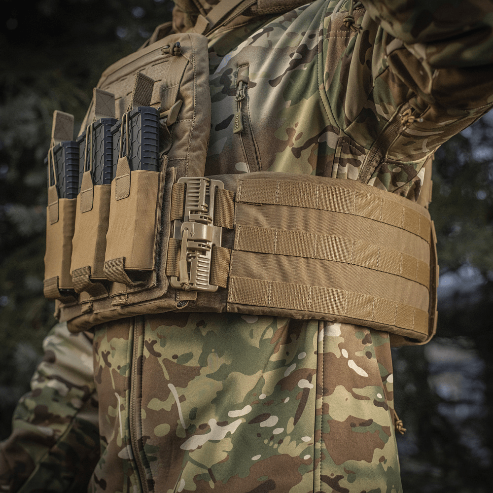 M-TAC КАМЕРБАНД З БАЛІСТИЧНИМИ ПОКЕТАМИ 1 А ДЛЯ CUIRASS QRS COYOTE - Зображення 9