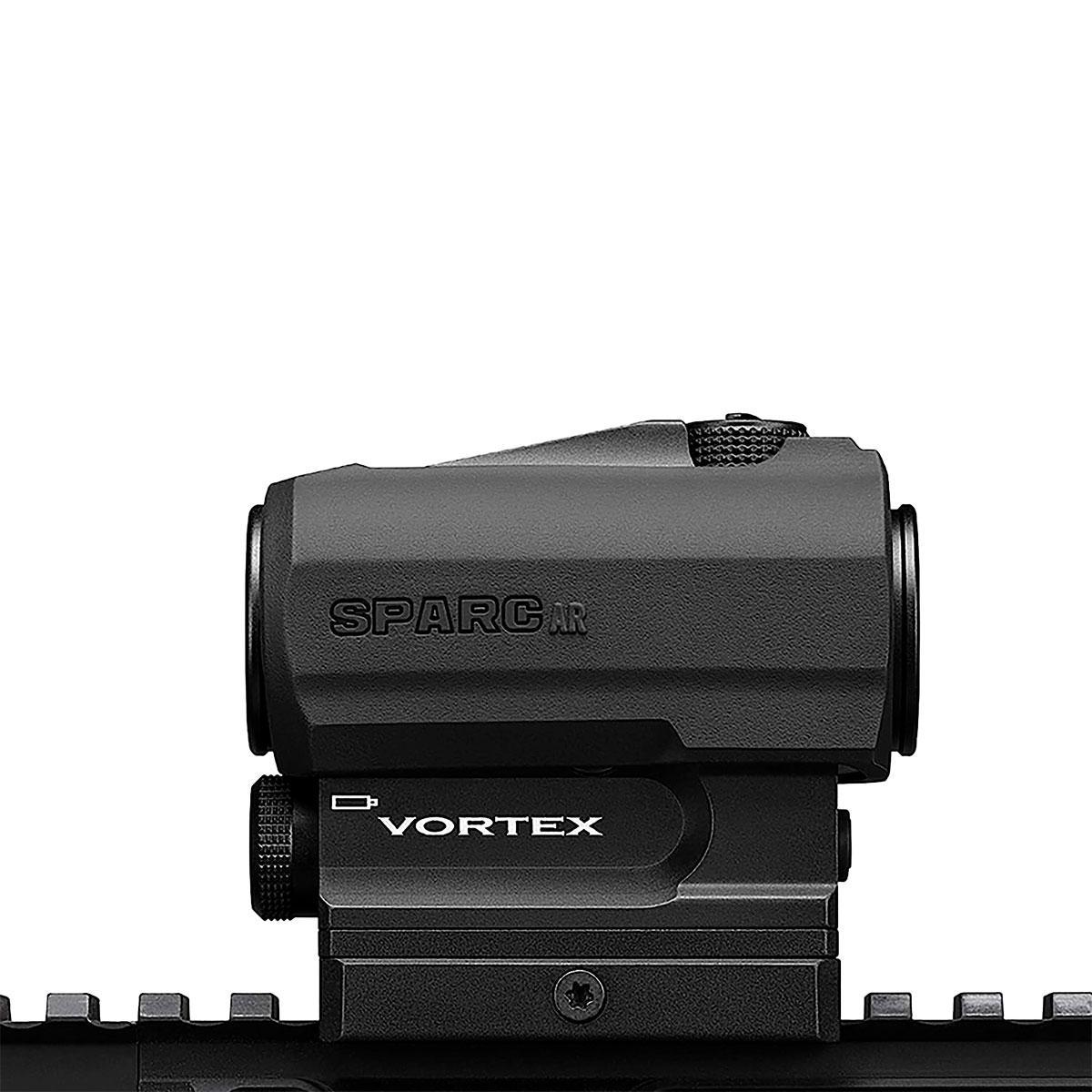 Призматичний приціл для гвинтівок AR-платформи зі збільшенням 1х Vortex SPARC AR Red Dot 2 MOA - Зображення 3