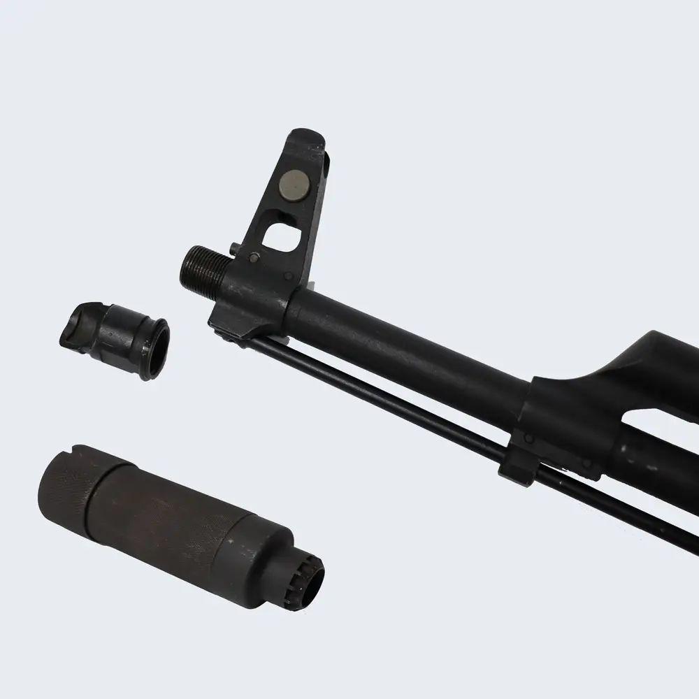 Полум'ягасник для 7.62 Різьба 14x1L (ліва).АК-74,АКС-74,АК-74М Чорний