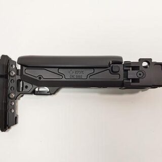 Телескопічний приклад для АК74 /АК 47 із складним адаптером чорний