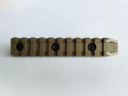 Планка Пікатінні на 10 слотів 120 мм із кріпленням M-Lok - Зображення 3