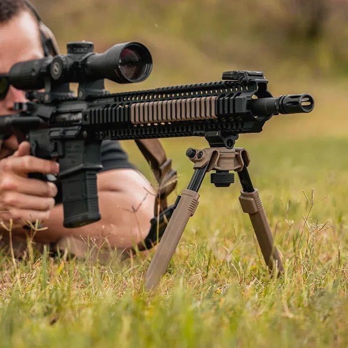 Сошки Magpul Bipod 1913 кріплення Picatinny MAG941 Койот - Зображення 6