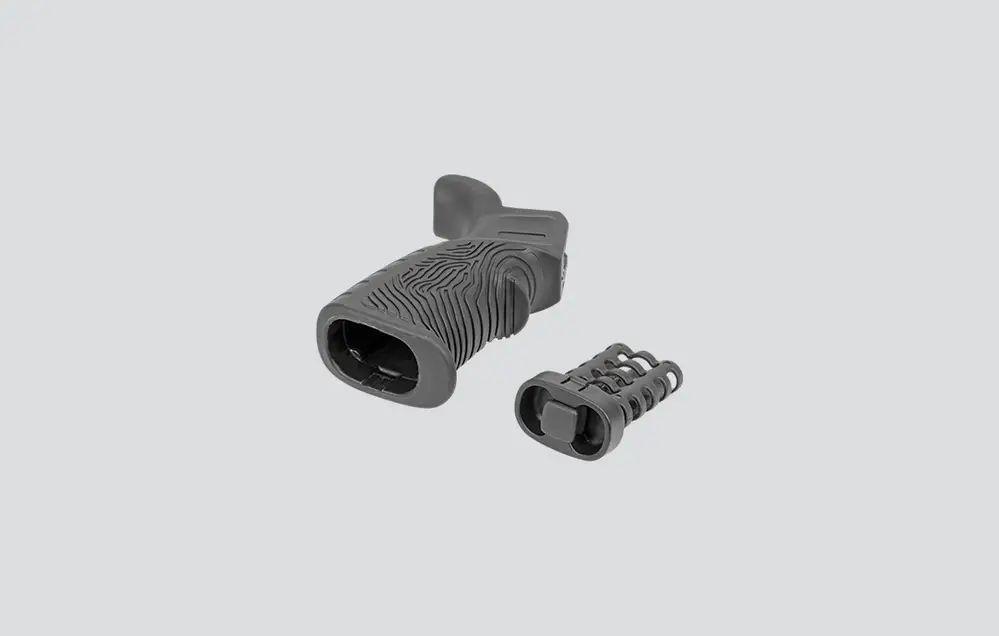 Пістолетне руків'я прорезинене з хвостом DLG для AR15 M16 M4 - Зображення 5