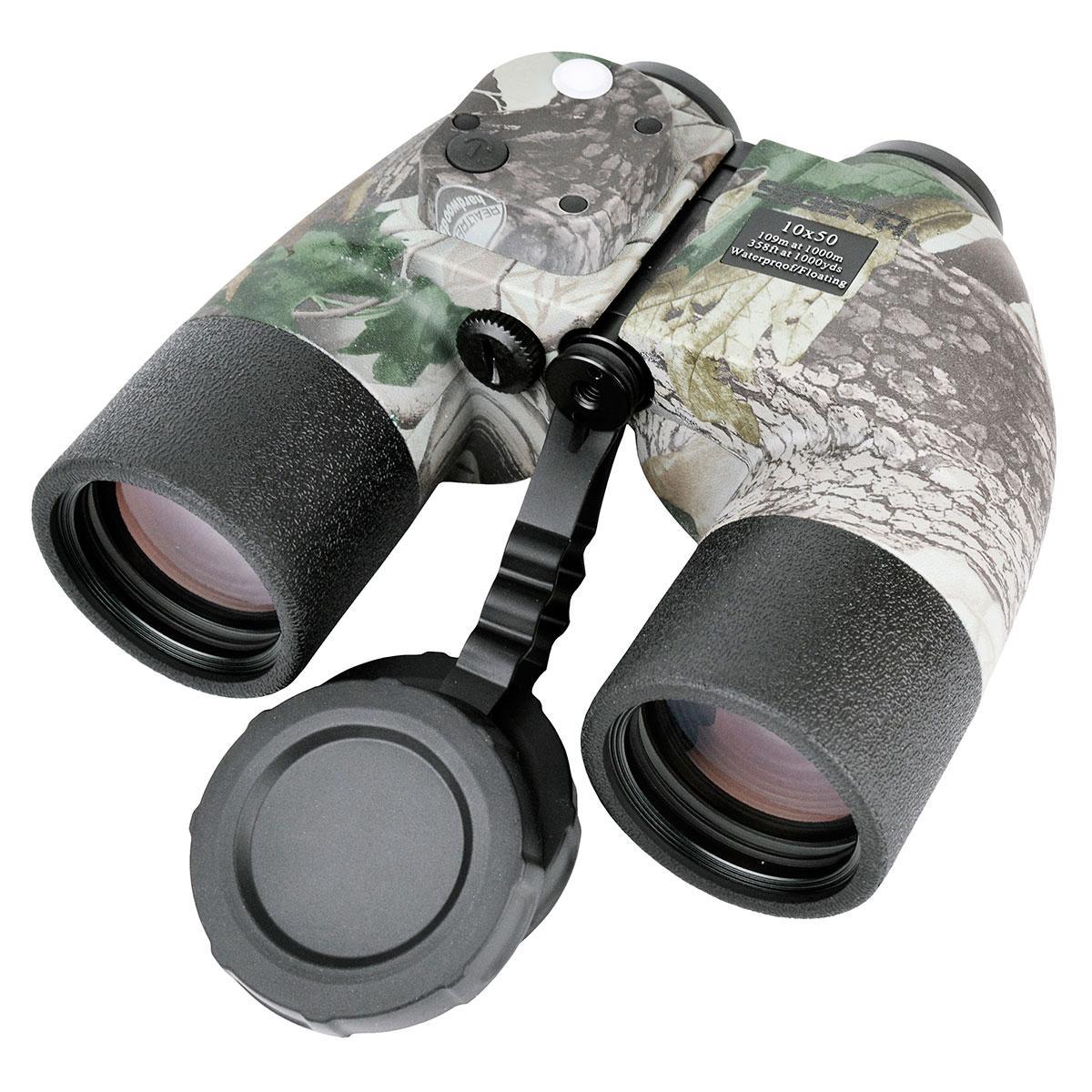 Морський бінокль SIGETA General 10x50 Camo поплавок/компас/сітка Камуфляж