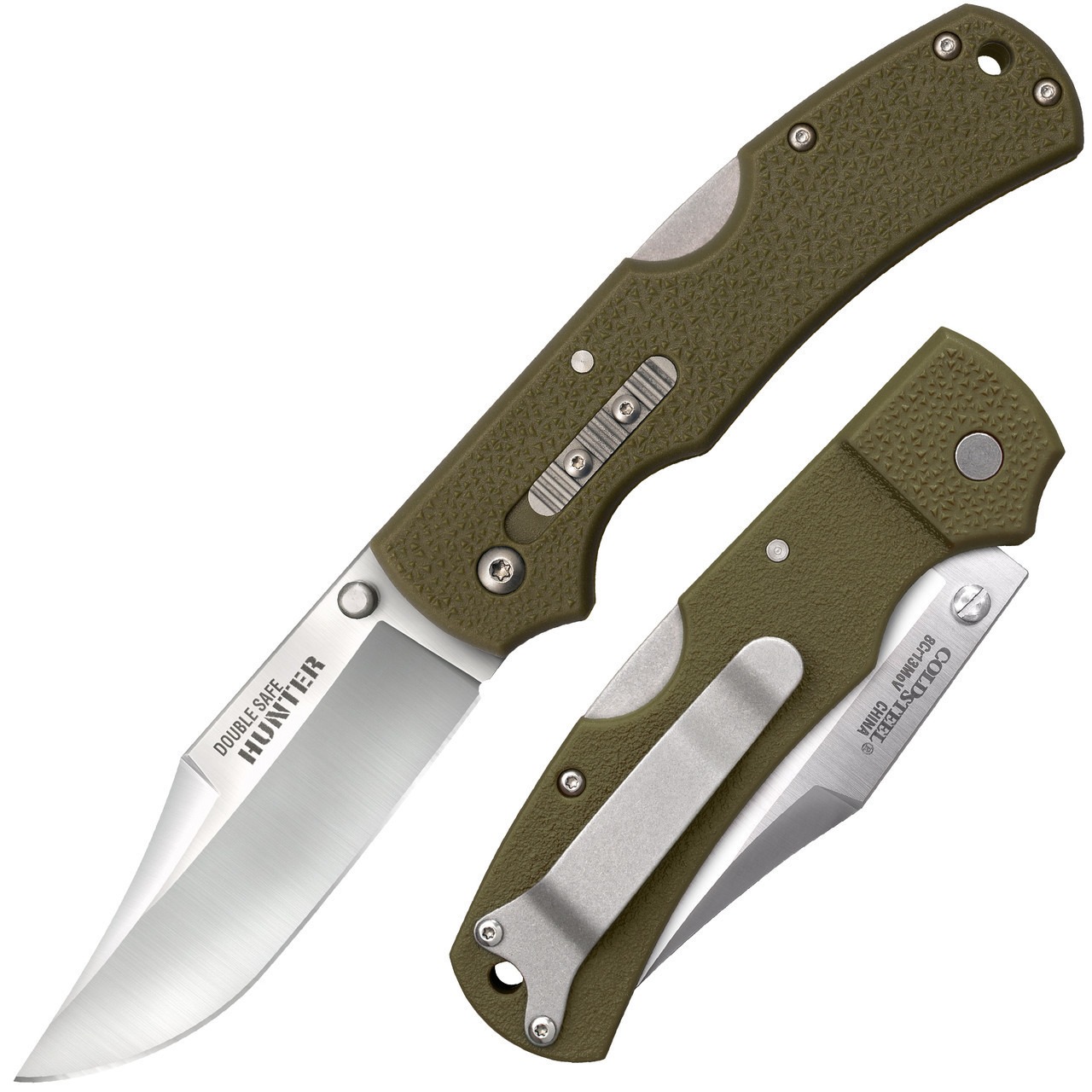 Нож Cold Steel Double Safe Hunter OD