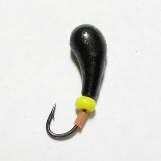 Мормишка вольфрам Stream Часничина з отвором BN 3,5mm 0,8g