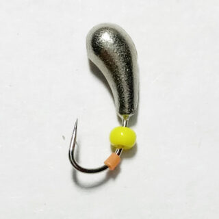 Мормишка вольфрам Stream Часничинка з отвором Ni 3,5mm 0,8g