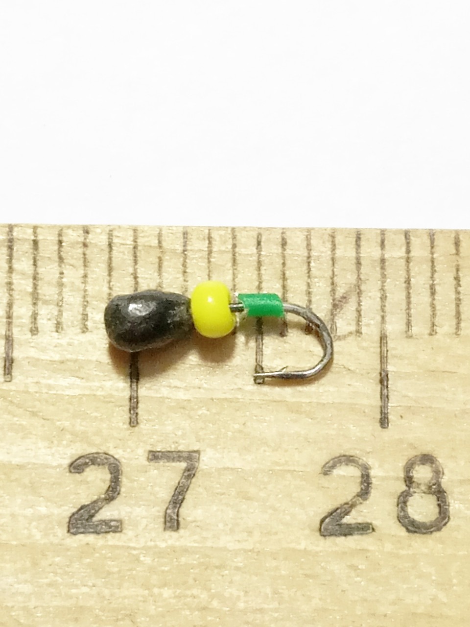 Блешня вольфрам Stream Крапля з отвором BN 2,5mm 0,22g - Зображення 2