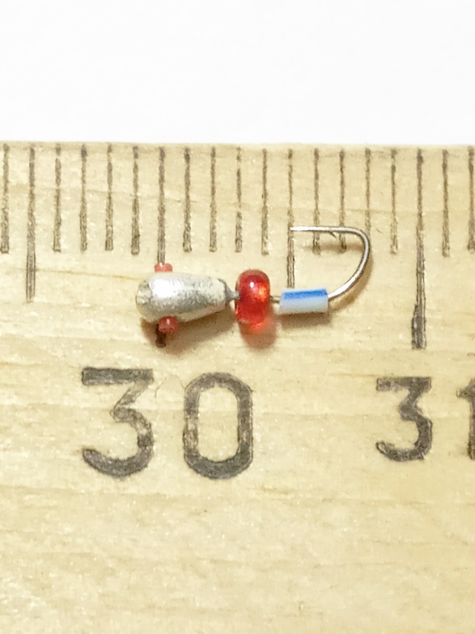 Мормишка вольфрам Stream Еребус з отвором Sil 2,0mm 0,11g - Зображення 2