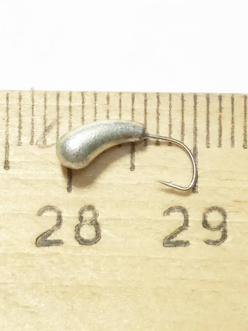 Мормишка вольфрам Stream Уралка з отвором Sil 3,0mm 0,53g - Зображення 2