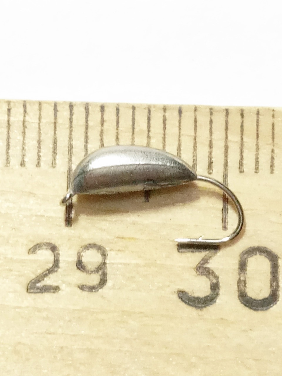 Мормишка вольфрам Stream Банан ризький Ni 3,0mm 0,60g - Зображення 2