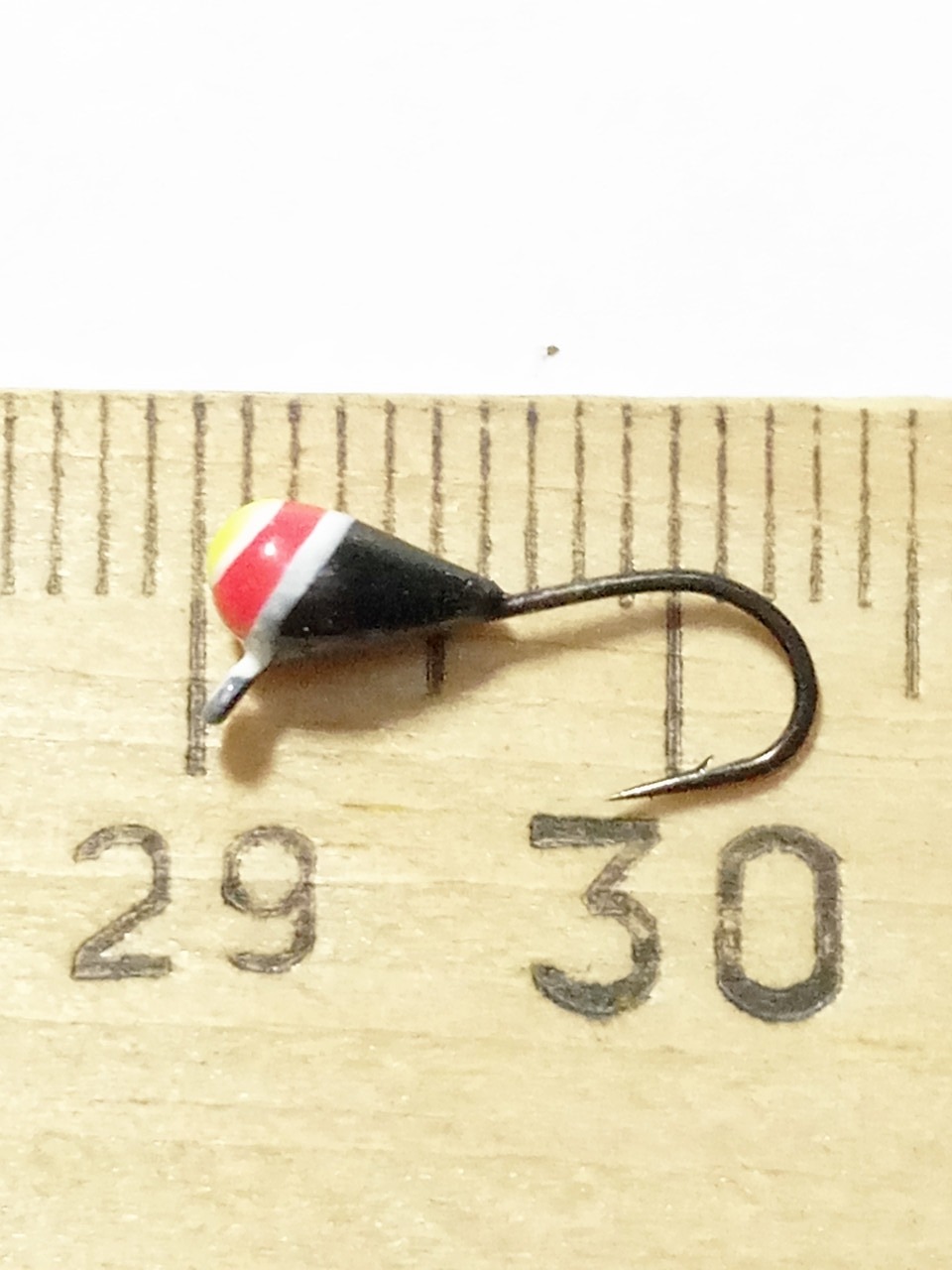 Мормишка Крапля з вушком фарбування + гальваніка 1Bn 3,0mm 0,48g вольфрам Stream - Зображення 2
