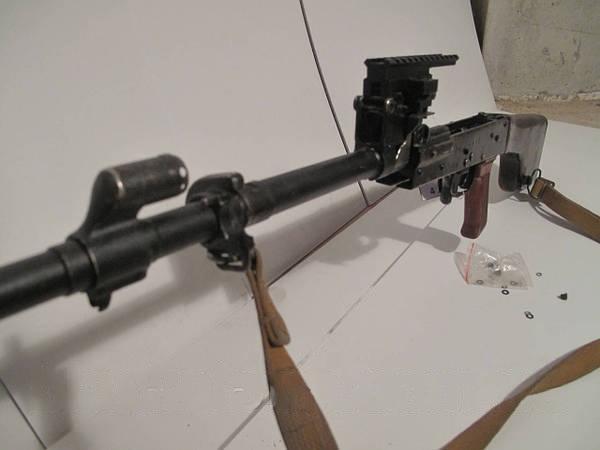 Тюнінг обвіс Bull-Pup АК 47/74 АКМ, АКС, АКМС +планка пікатіні 130 мм колір чорний - Зображення 8
