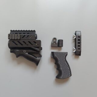 Комплект обвісу для АКСУ АКС74У чорний