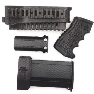 Комплект обвіша #22 для АК-74, АК-47, АКМ. Чорного кольору