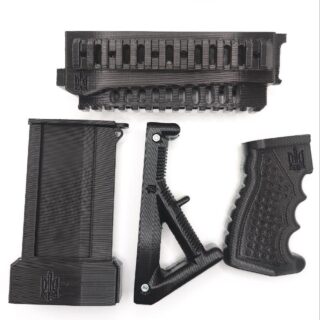 Комплект обвезу #16 для АК-74, АК-47, АКМ. Чорного кольору