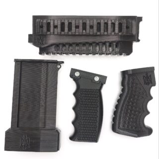 Комплект обвезсу #12 для АК-74, АК-47, АКМ. Чорного кольору