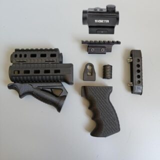 Тюнінг обвіс з коліматором SIGETA AntiRU-06 на АКС-74 та АКС-74У чорний