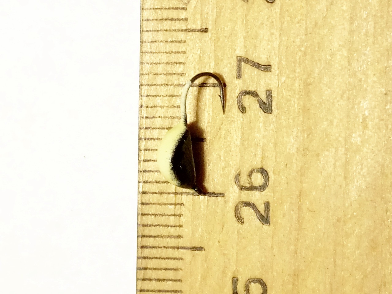 Мормишка Stream Мушля з вушком колір 76P 3,0 мм 0,60 г вольфрам 3,0 mm 0,6 g - Зображення 2