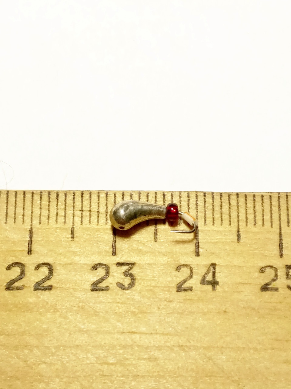 Мормишка STREAM часничина з отвором вольфрам Sil 3 mm 0.55g - Зображення 3