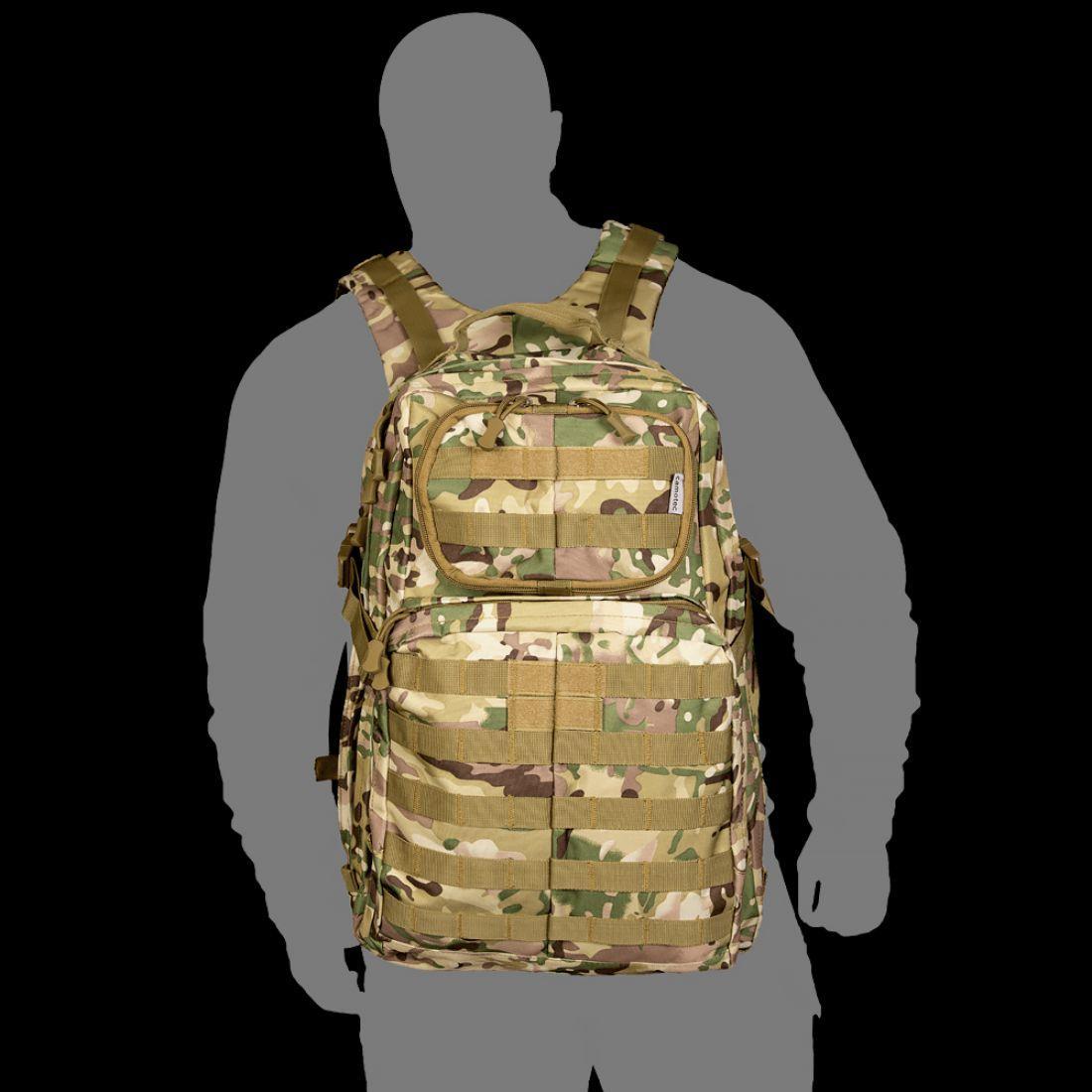 Тактичний, місткий рюкзак Camotec 40л Multicam - Зображення 2