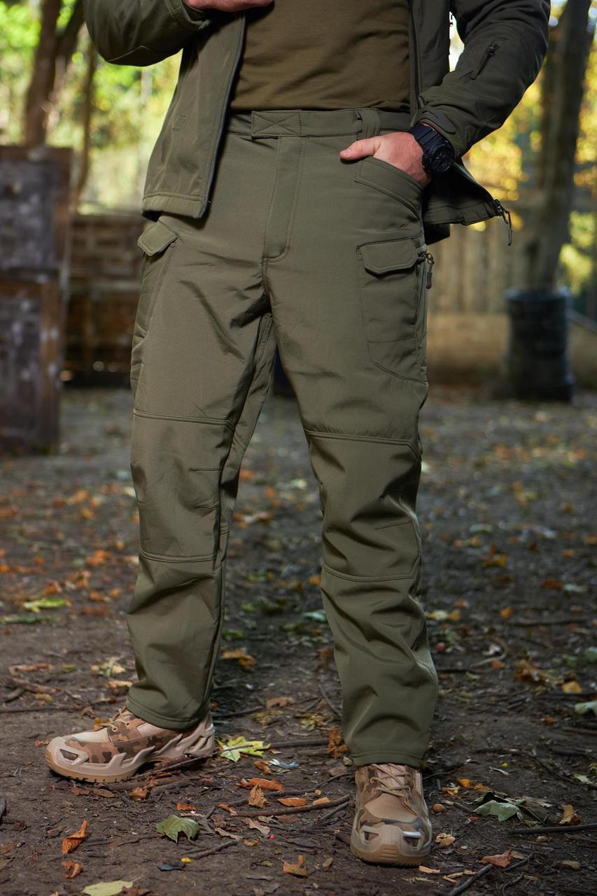 Костюм Soft Shell ESDY тактика олива - Зображення 9