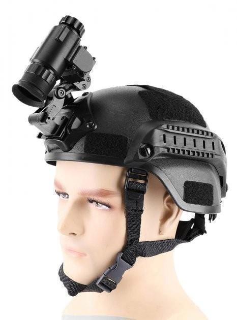 Монокуляр NVG 10, Прилад Нічного Бачення + Кріплення на шолом, WI-FI - Зображення 3