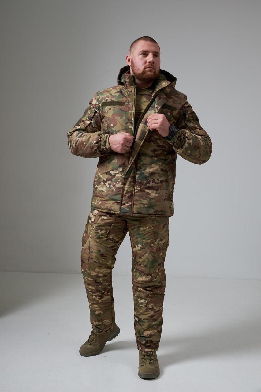 Тактичний зимовий костюм "Tactical WinterGuard Pro-X" мультикам - Зображення 2