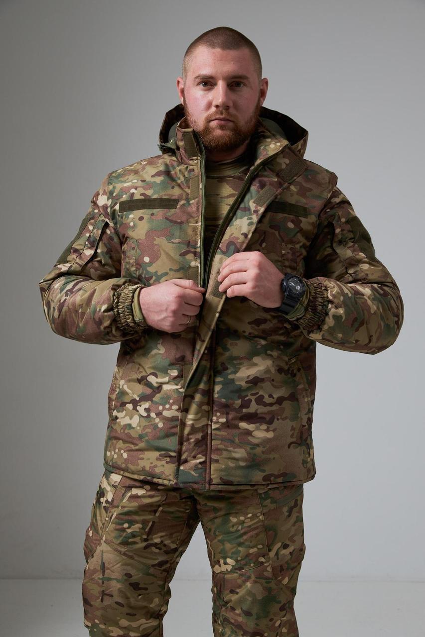 Тактичний зимовий костюм "Tactical WinterGuard Pro-X" мультикам - Зображення 4