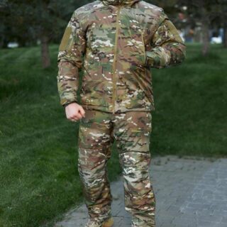 Тактичний зимовий костюм F-3 LVL 7 Multicam Phantom" 100 GR