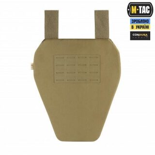 Балістичний захист паху М-Тас (32 х 38 см ) 1 клас захисту Койот