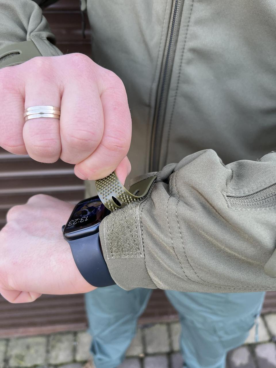 Куртка Soft Shell Tactical олива - Зображення 9