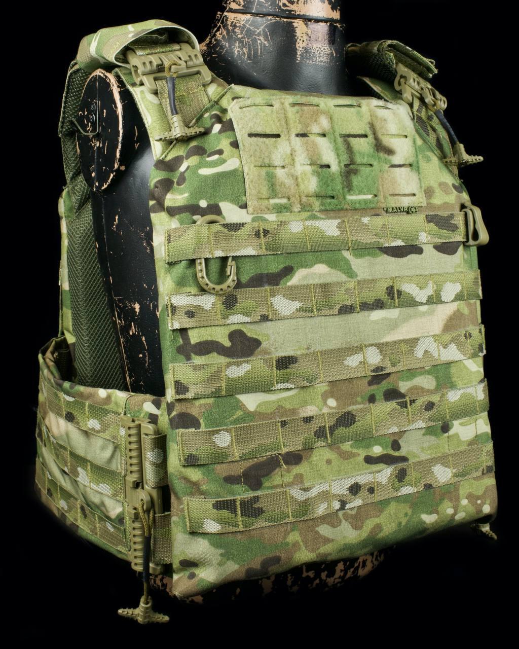 Плитоноска під плити L(26*34)/XL (28*36) Cordura MultiCam Original стропа Original Murdock