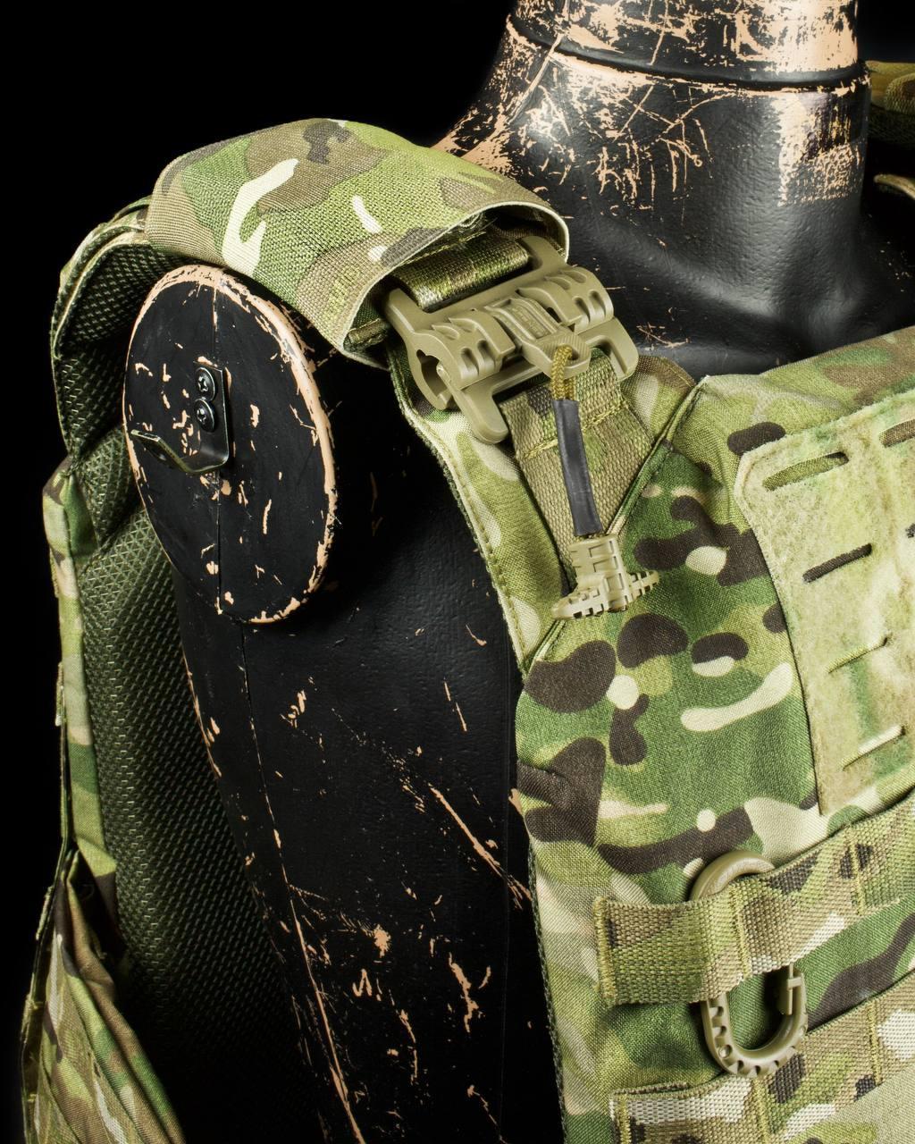 Плитоноска під плити L(26*34)/XL (28*36) Cordura MultiCam Original стропа Original Murdock - Зображення 4