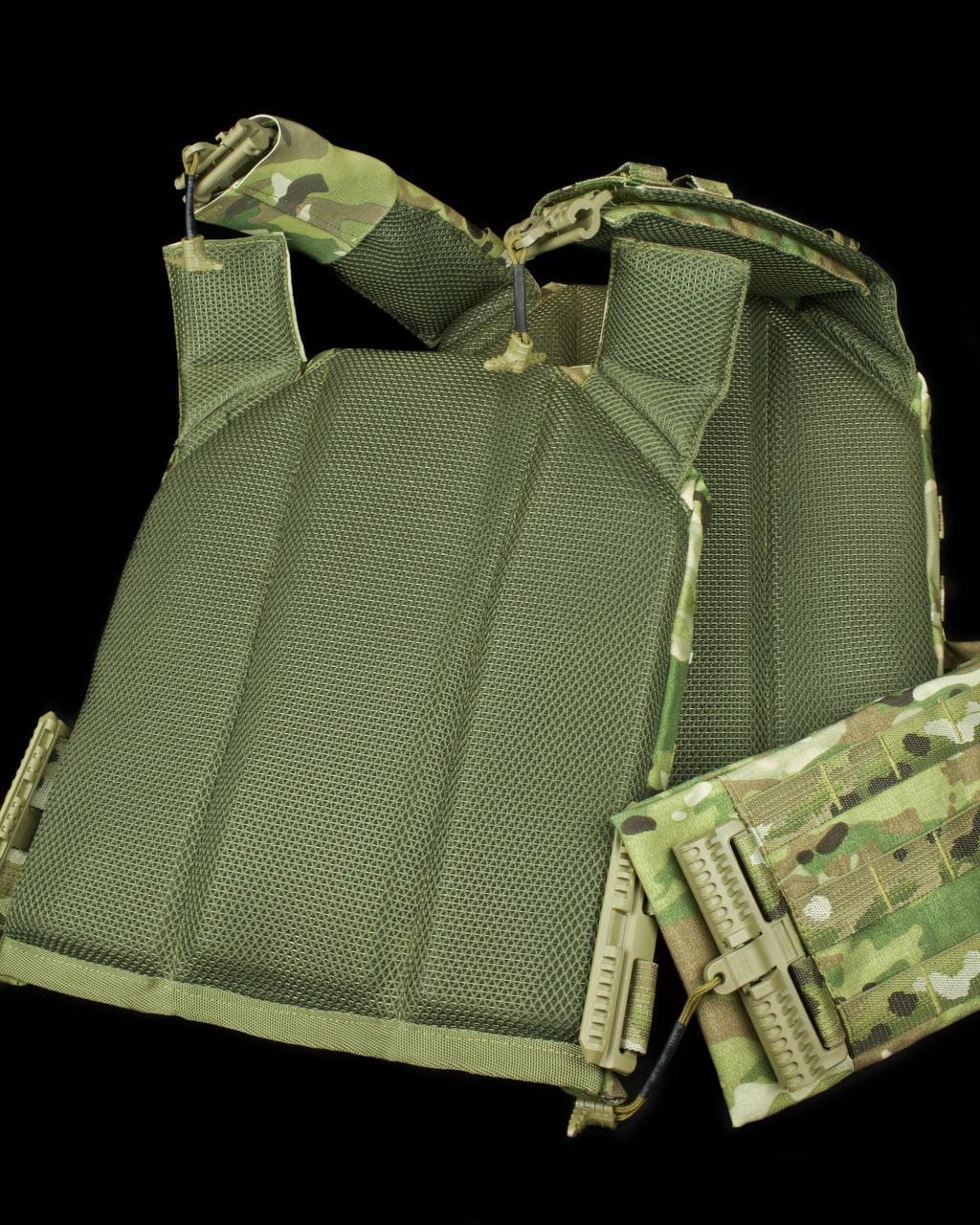 Плитоноска під плити L(26*34)/XL (28*36) Cordura MultiCam Original стропа Original Murdock - Зображення 5