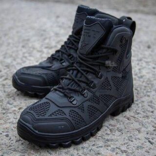 Тактичні ботінки демісезонні мембрана +27 -10 Талан чорні