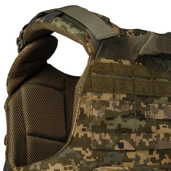 Плитоноска WARMOR Gen.4 зі збільшеною площею захисту Піксель + 4 підсумків - Зображення 8