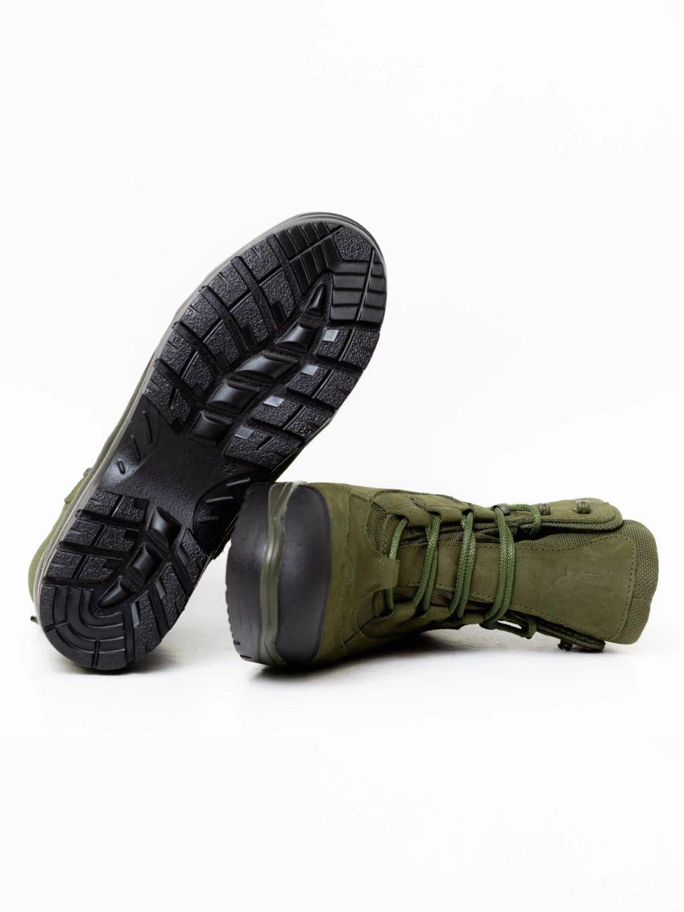 Тактичні демісезонні черевики мембрана TE-POR® -15 +21 з кевларом Olive - Зображення 2