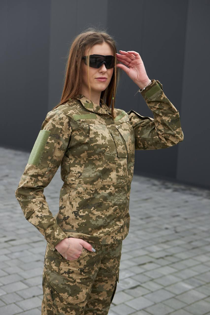 Жіноча форма статутна піксель ЗСУ ріп-стоп - Зображення 4