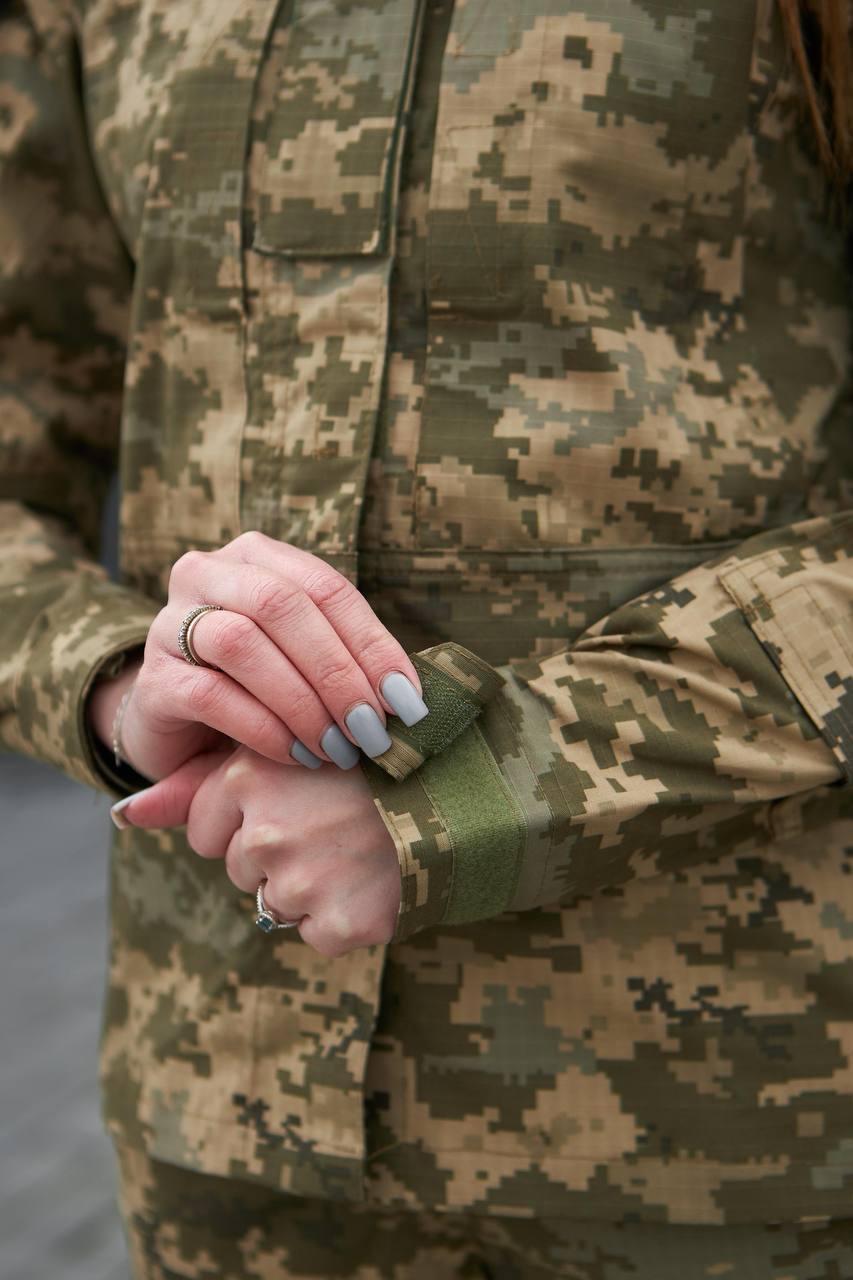 Жіноча форма статутна піксель ЗСУ ріп-стоп - Зображення 7