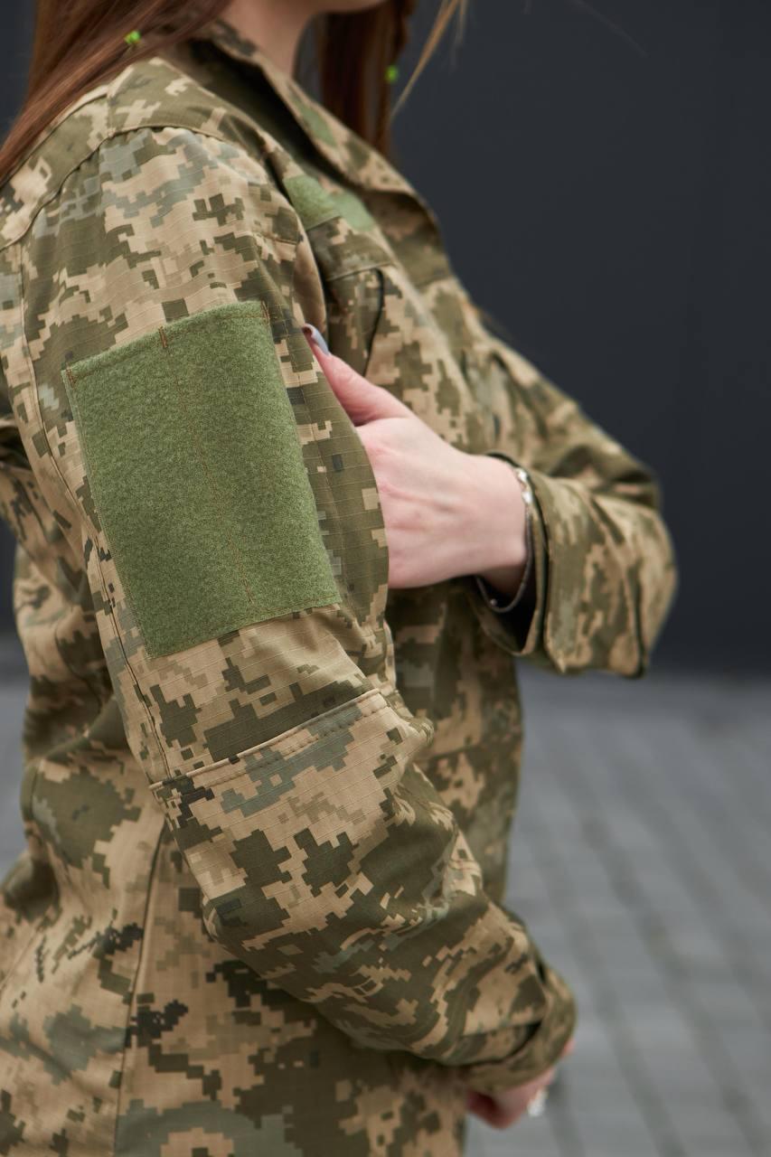 Жіноча форма статутна піксель ЗСУ ріп-стоп - Зображення 9