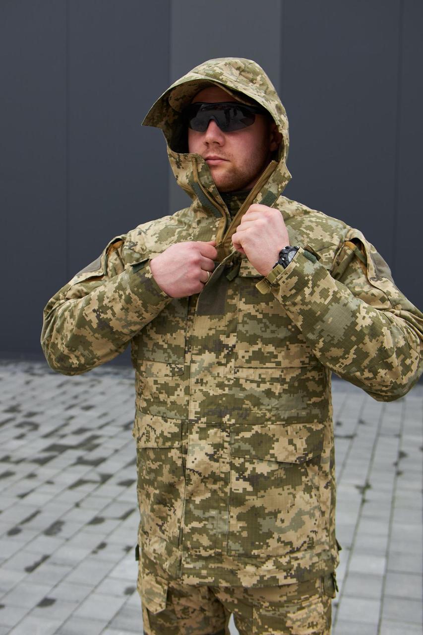 Парка демісезонна піксель ЗСУ ріп-стоп Military - Зображення 3